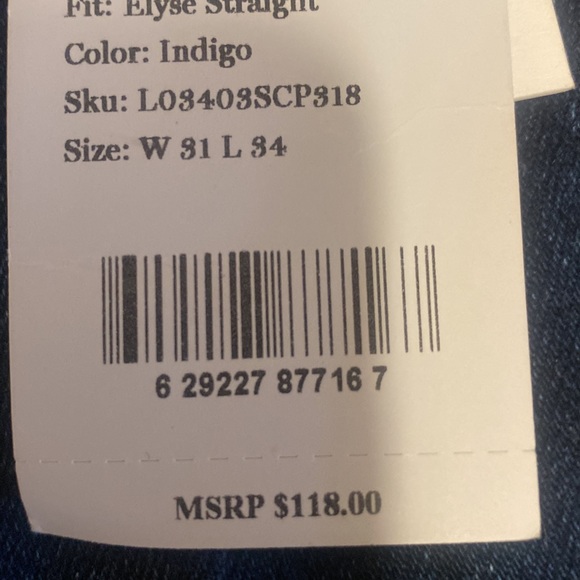 Silver brand new jeans never worn - Picture 5 of 5